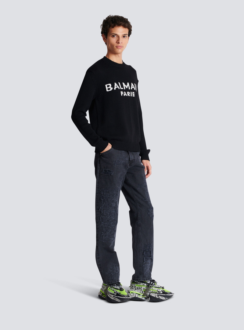 Balmain merino wool jumper 3