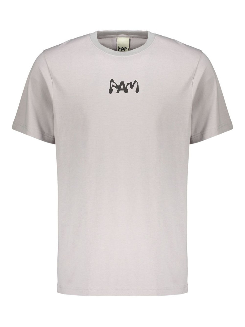 eye-print logo cotton T-shirt 1
