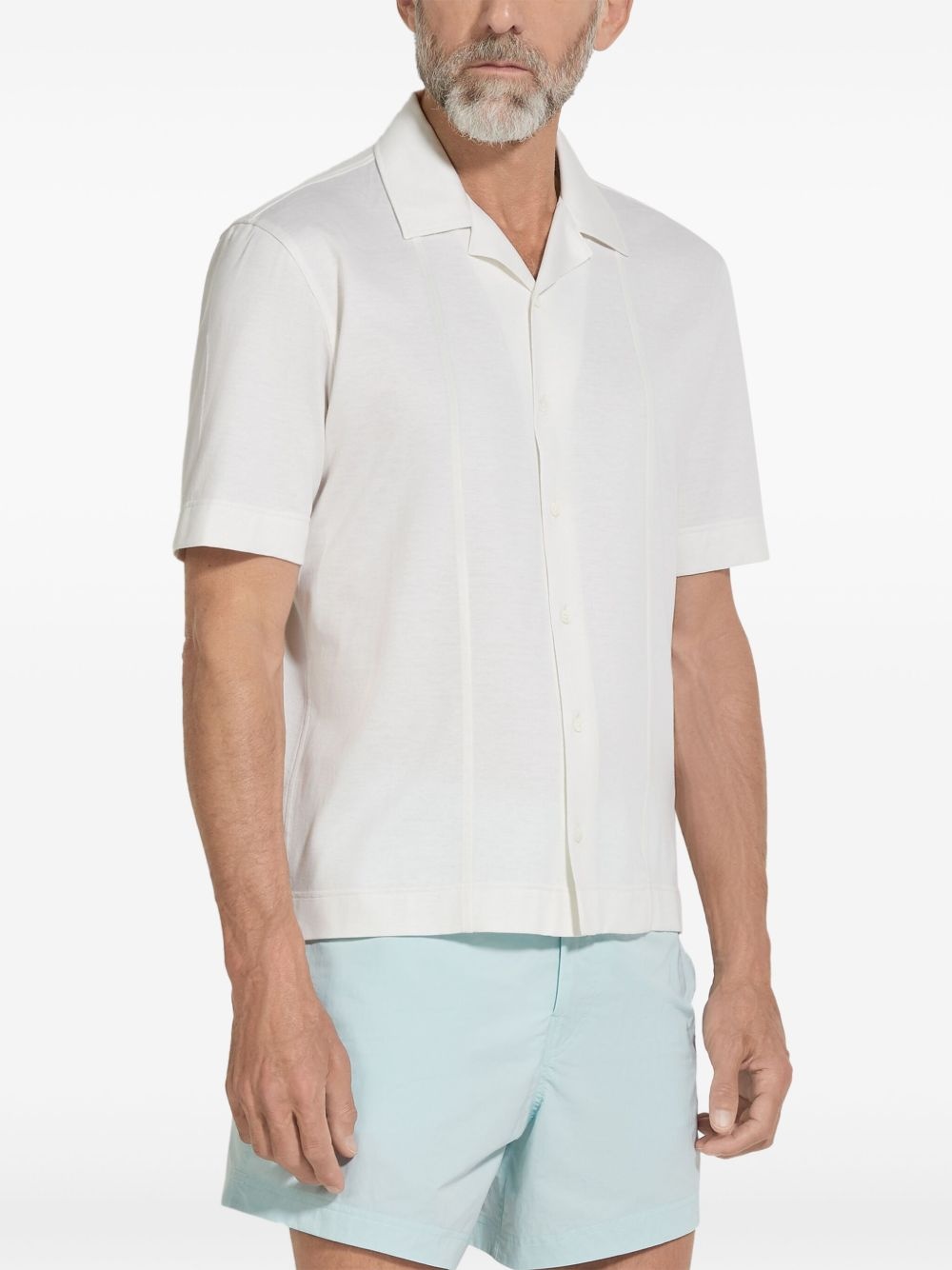 camp-collar shirt - 3