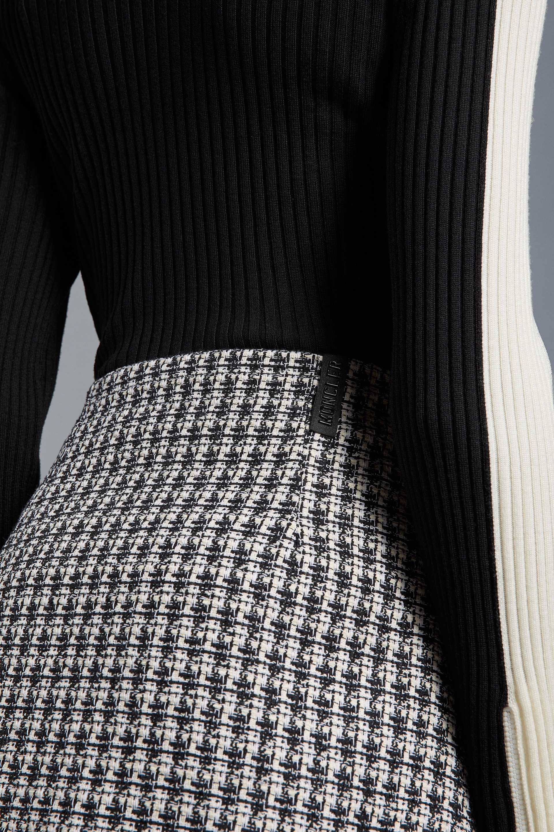 Tweed Mini Skirt - 4