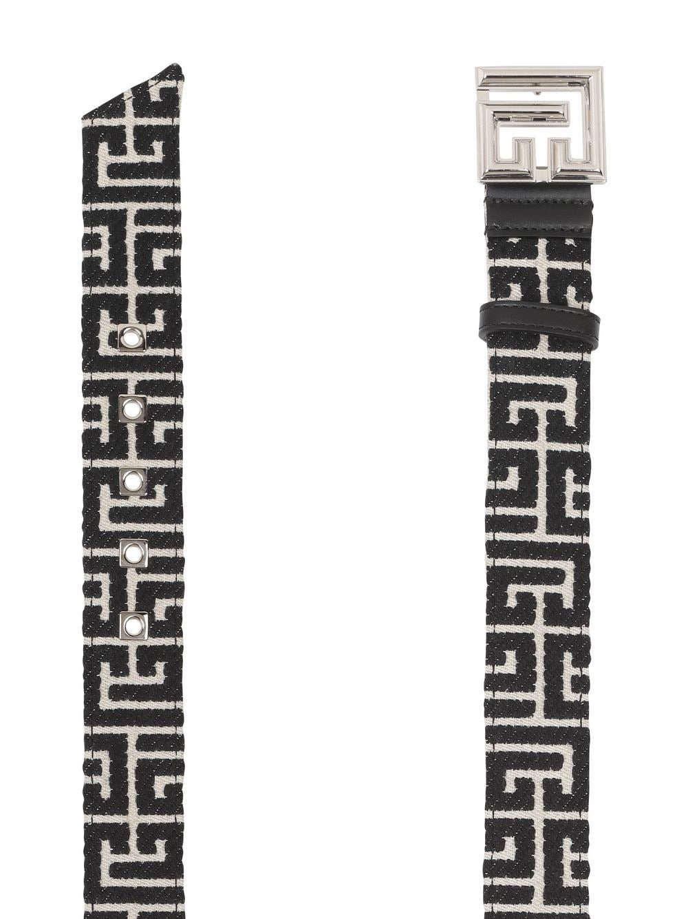 PB monogram jacquard belt - 2