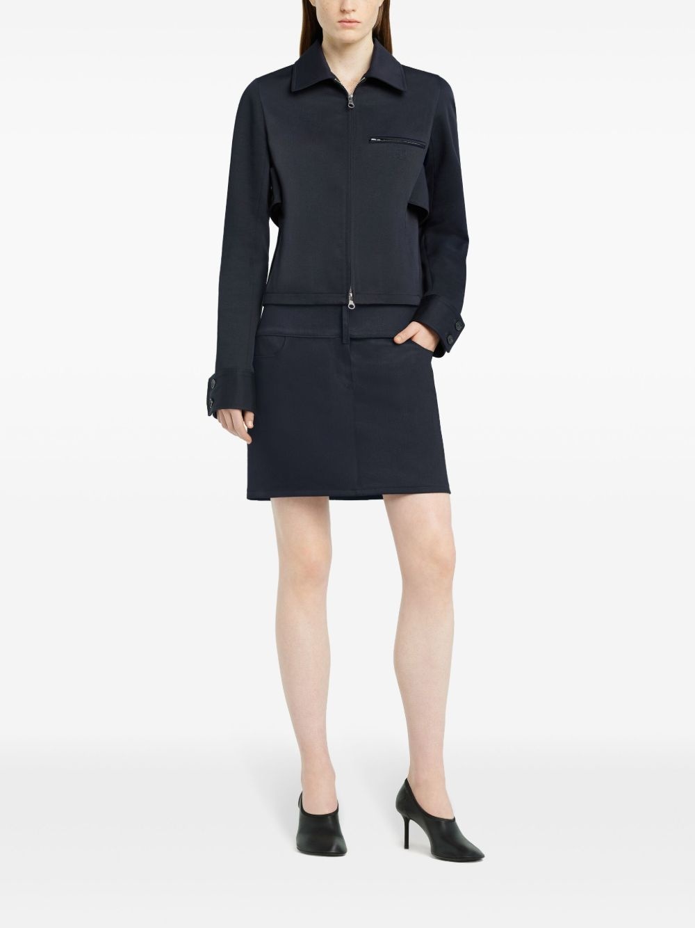 martingale shirt jacket - 2