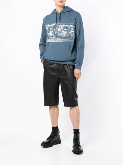 Paul Smith graphic-print pullover hoodie outlook