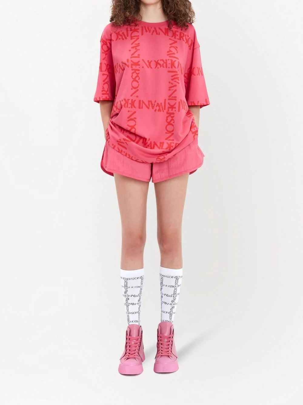 logo-print T-shirt - 2