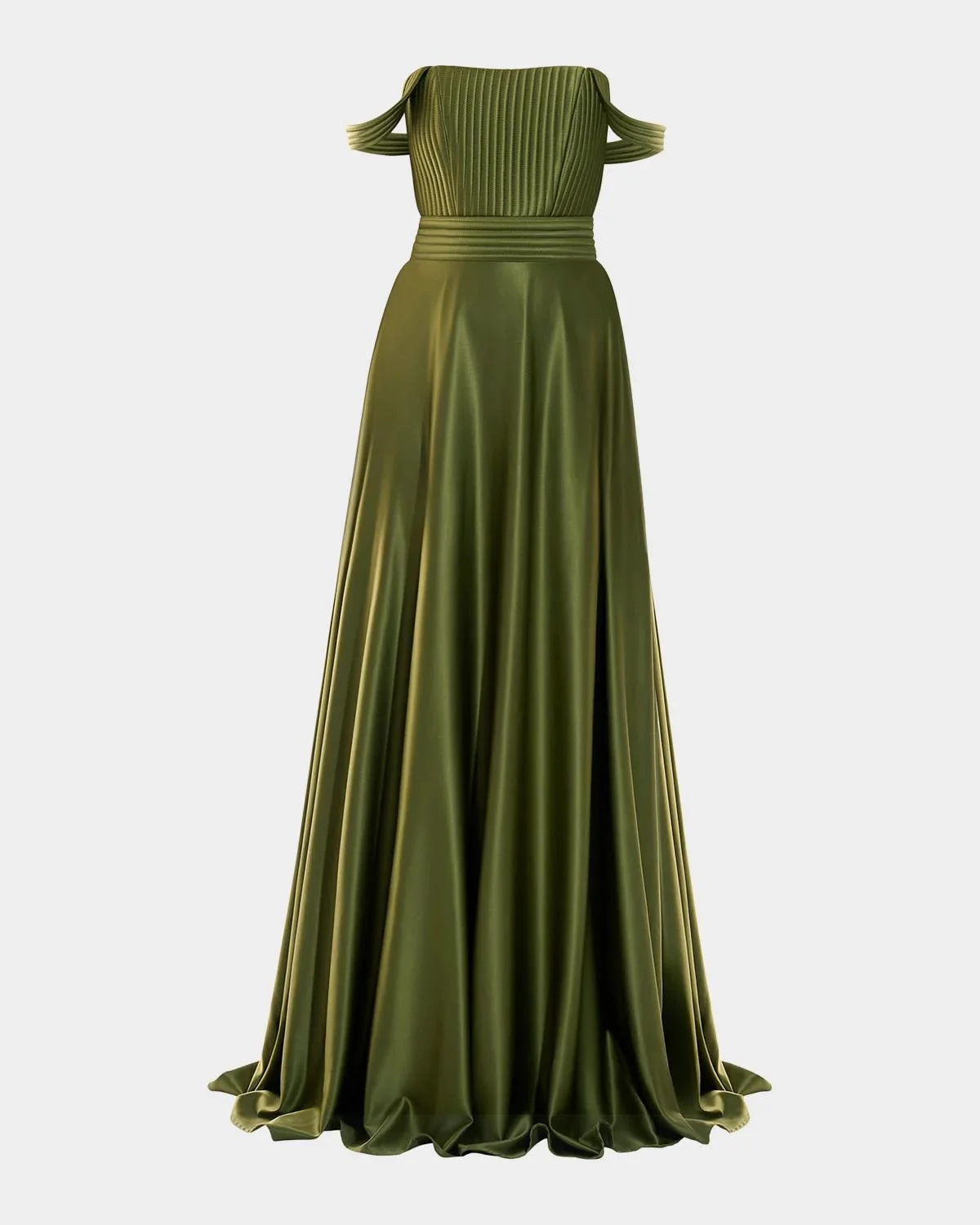 In the Night Off-Shoulder Gown - 1