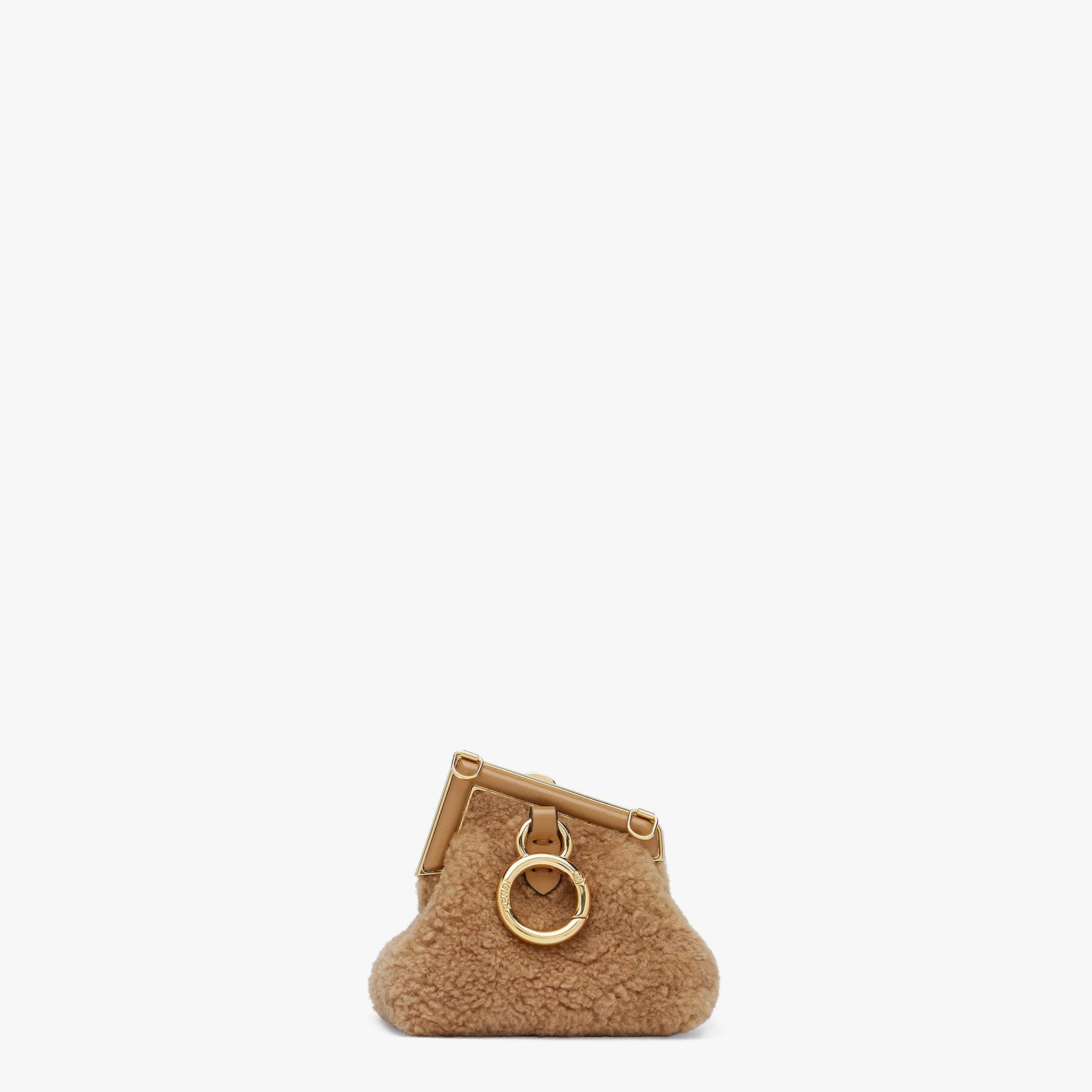 Beige sheepskin charm - 3
