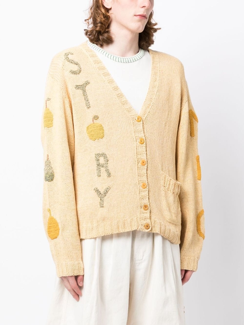 Twinsun appliquÃ©-detailing cardigan - 3