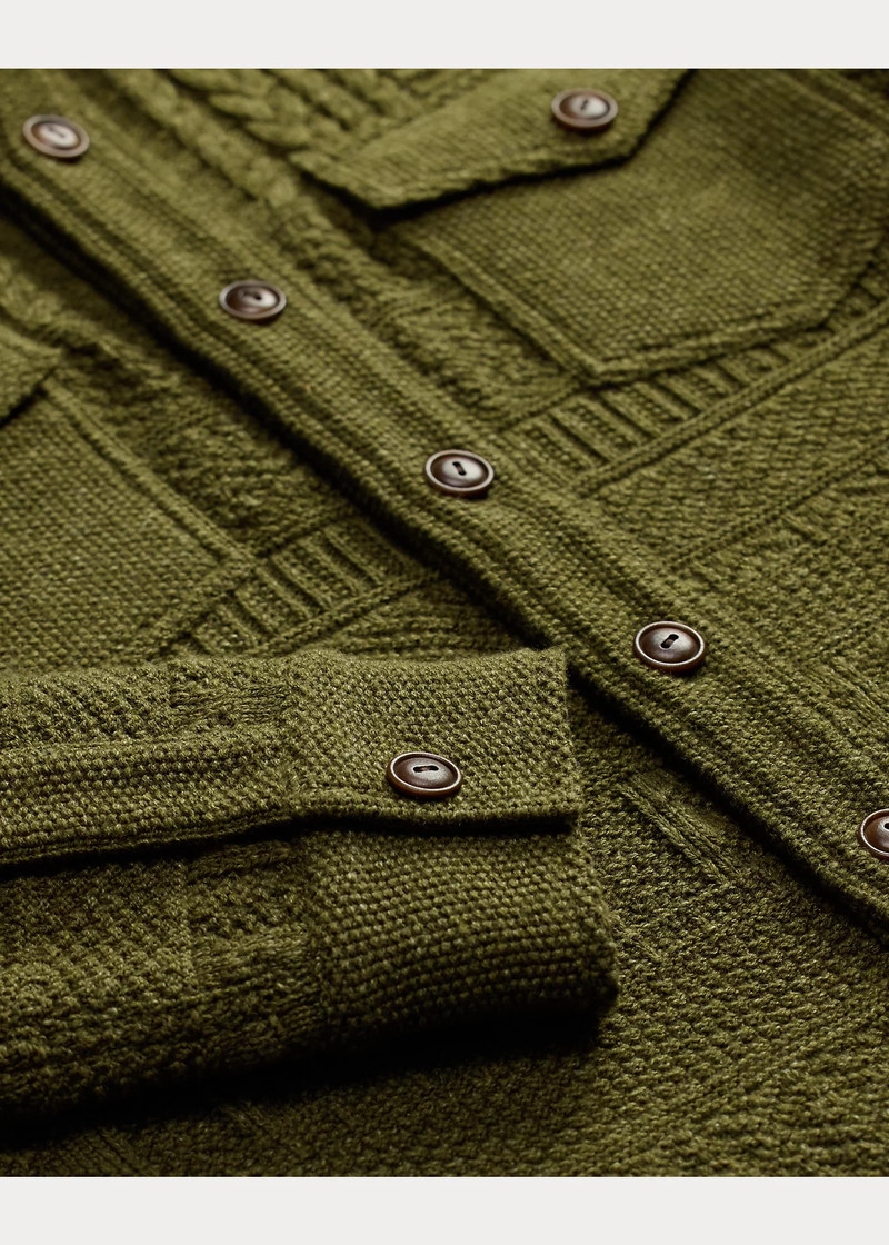 Cotton-Wool Workshirt Sweater 4