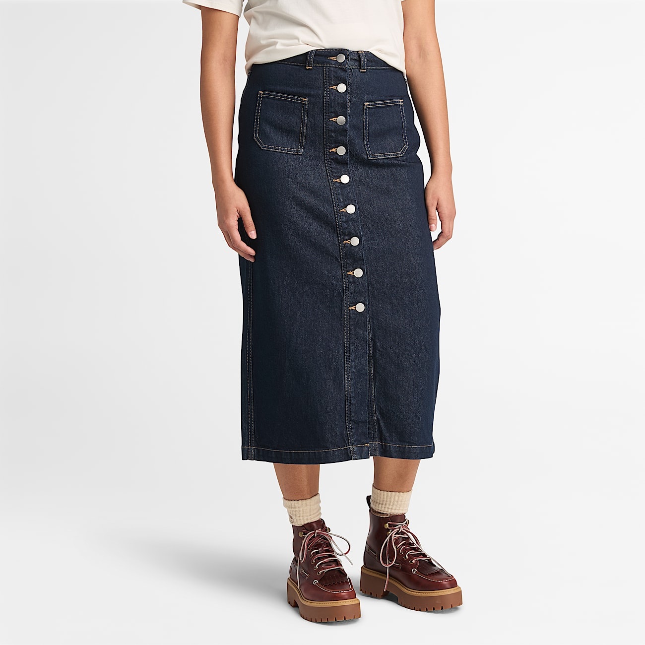Women's REFIBRA™ Denim Long Skirt - 2