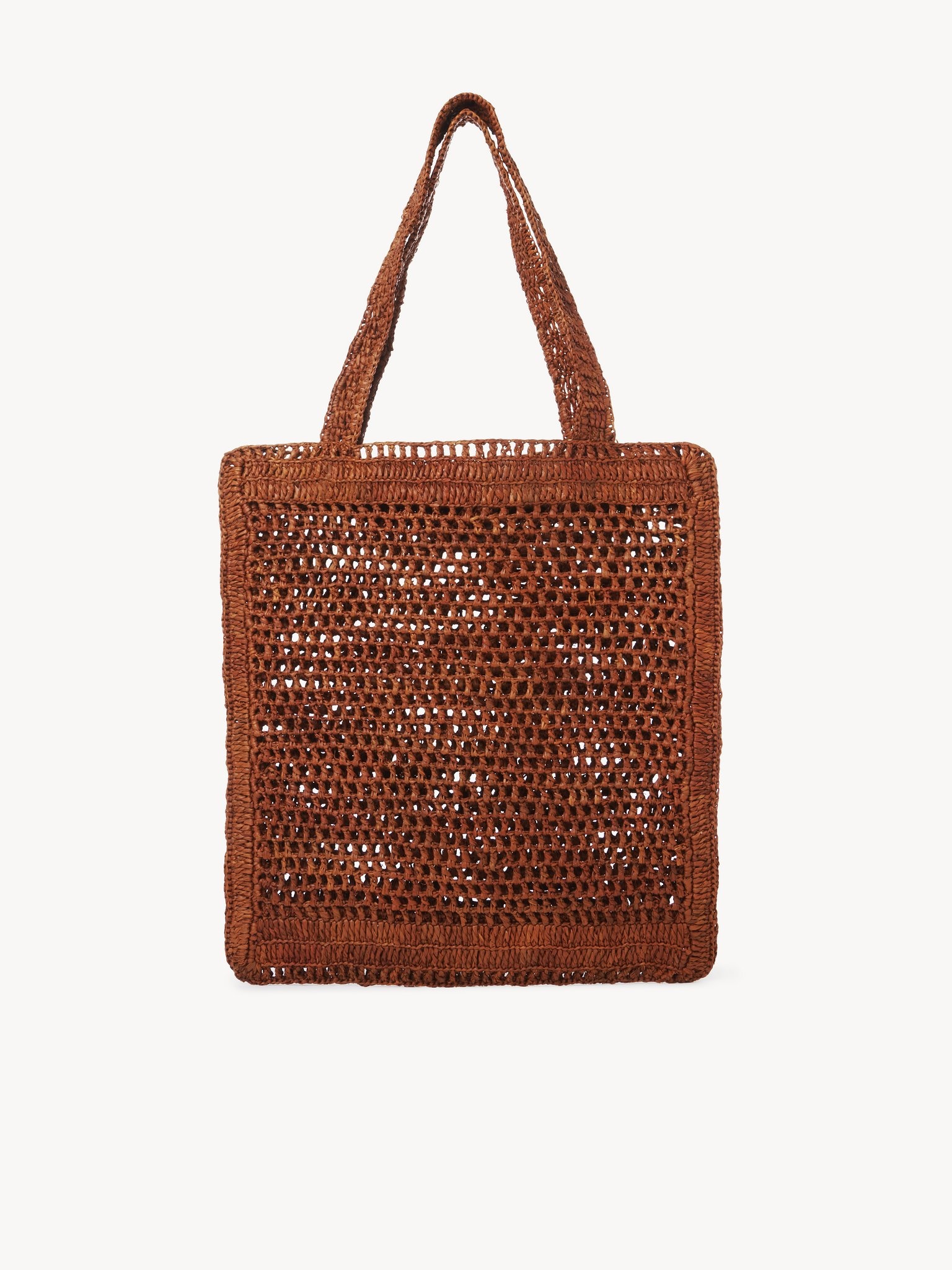 SUMMER BANANA TOTE BAG IN RAFFIA - 5