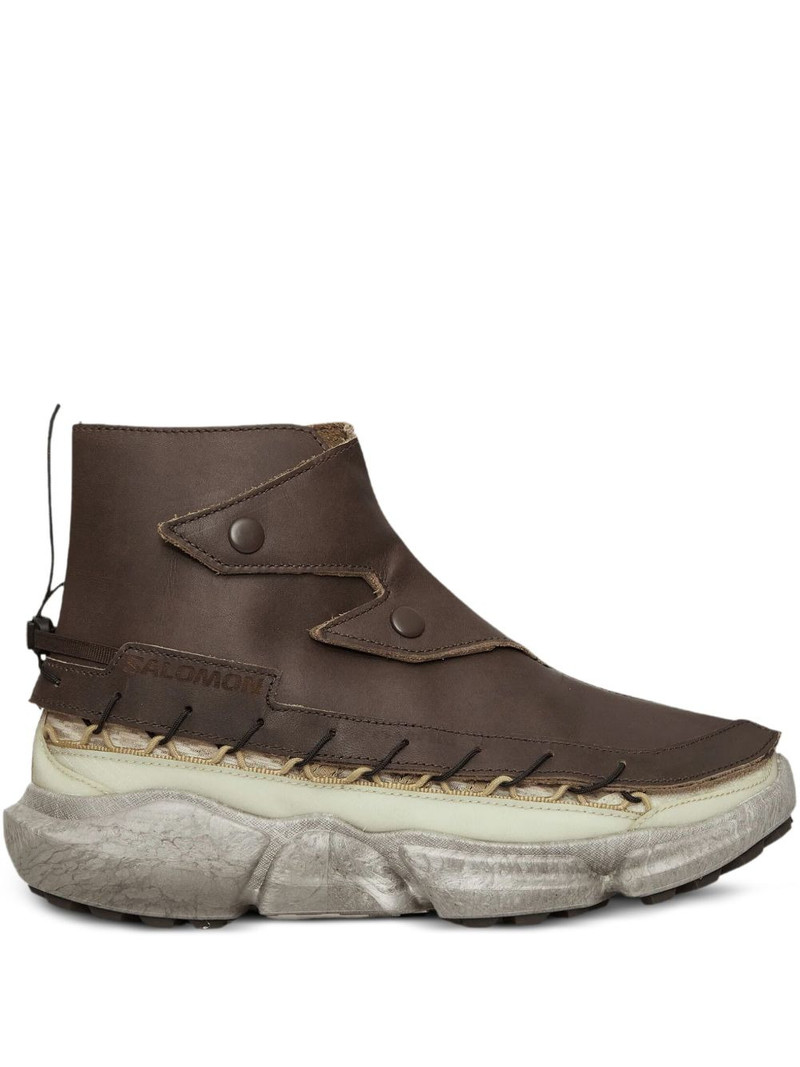 leather high-top sneakers 1