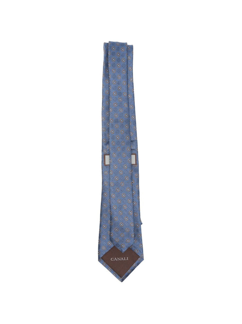 Canali patterned tie outlook