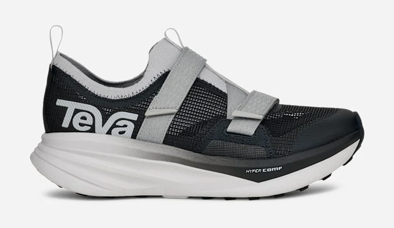 Women's Aventrail Road-2-Trail Running Shoe in Black - 1