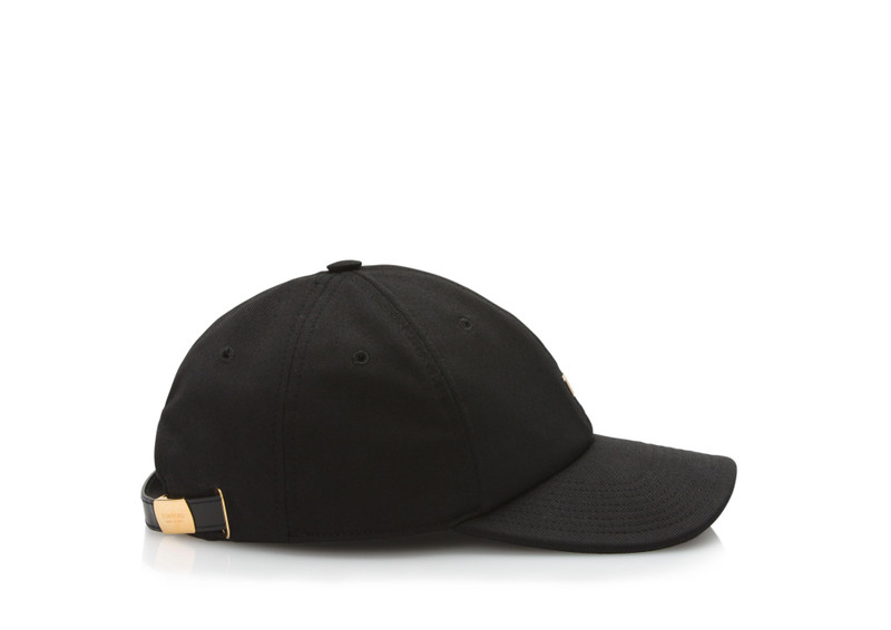 TOM FORD COTTON CANVAS TF BASEBALL CAP outlook