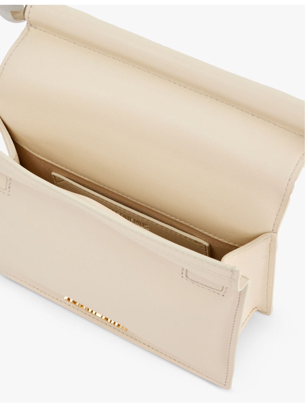 La Petite Pochette Rond leather clutch bag - 5