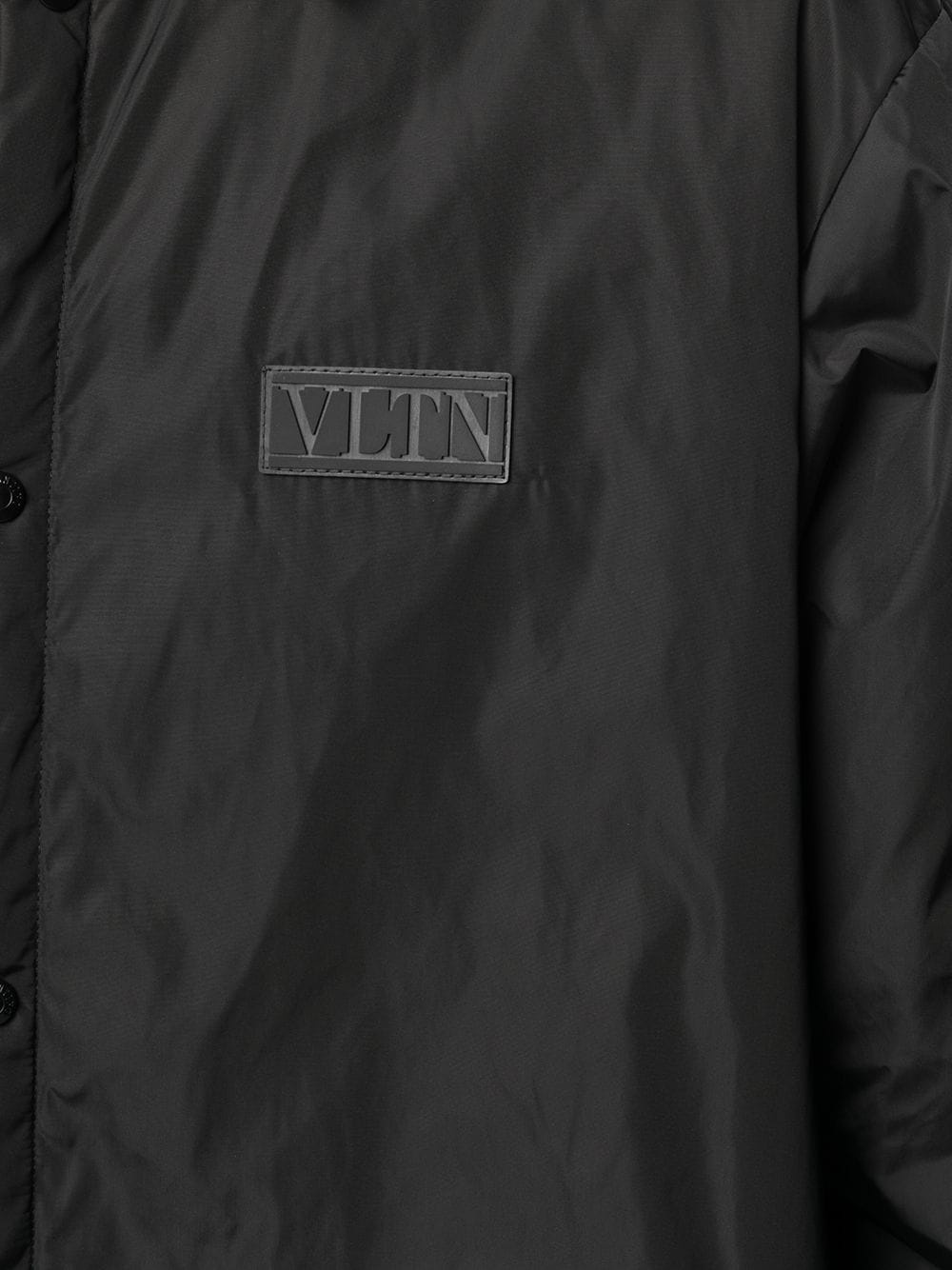 VLTN tag shirt jacket - 5