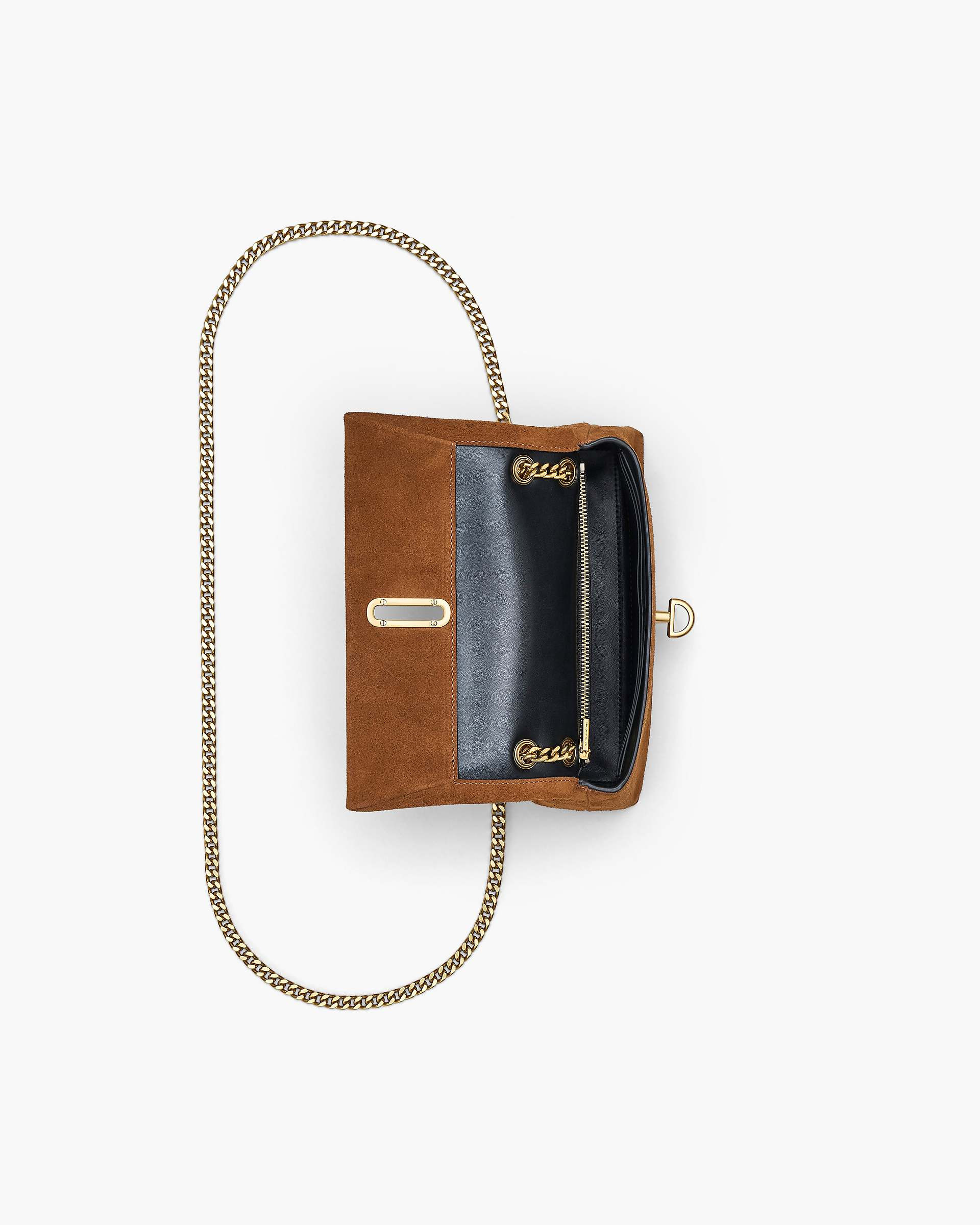 THE SUEDE DUAL CHAIN MINI BAG - 5