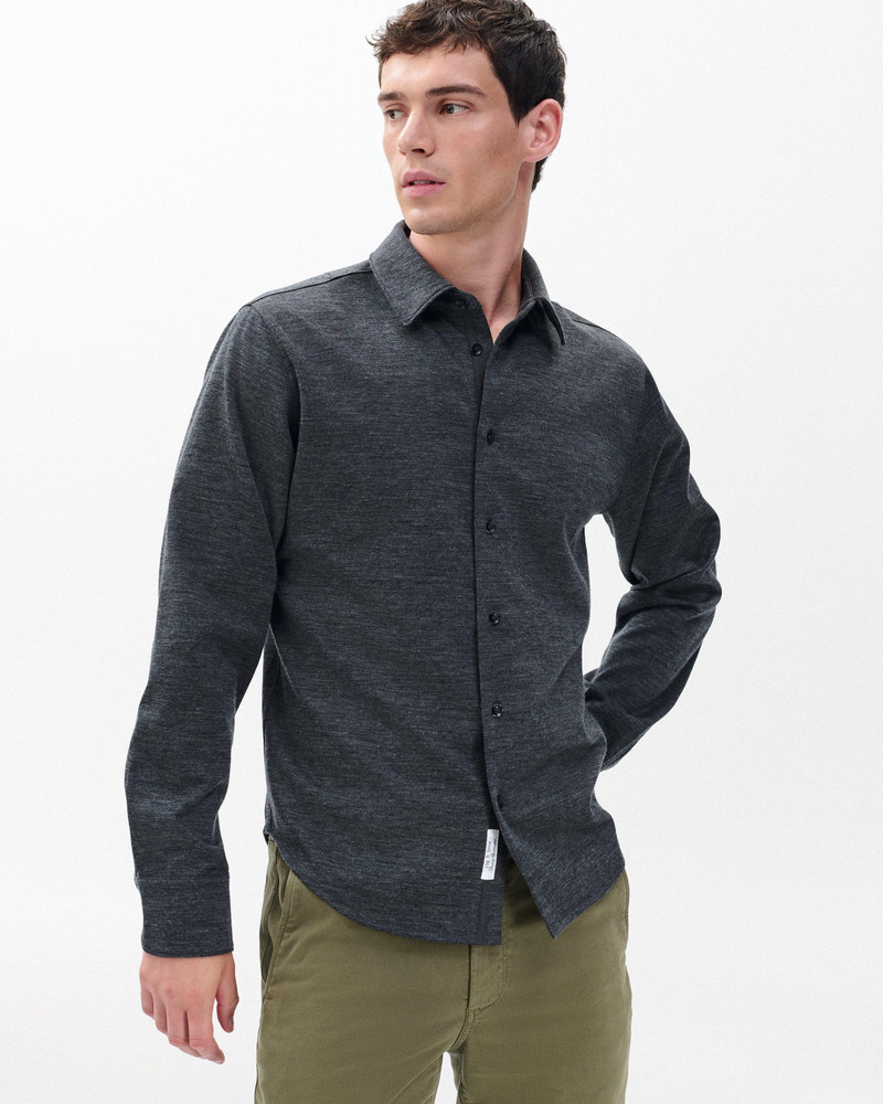 Tomlin Merino Wool Knit Shirt 2