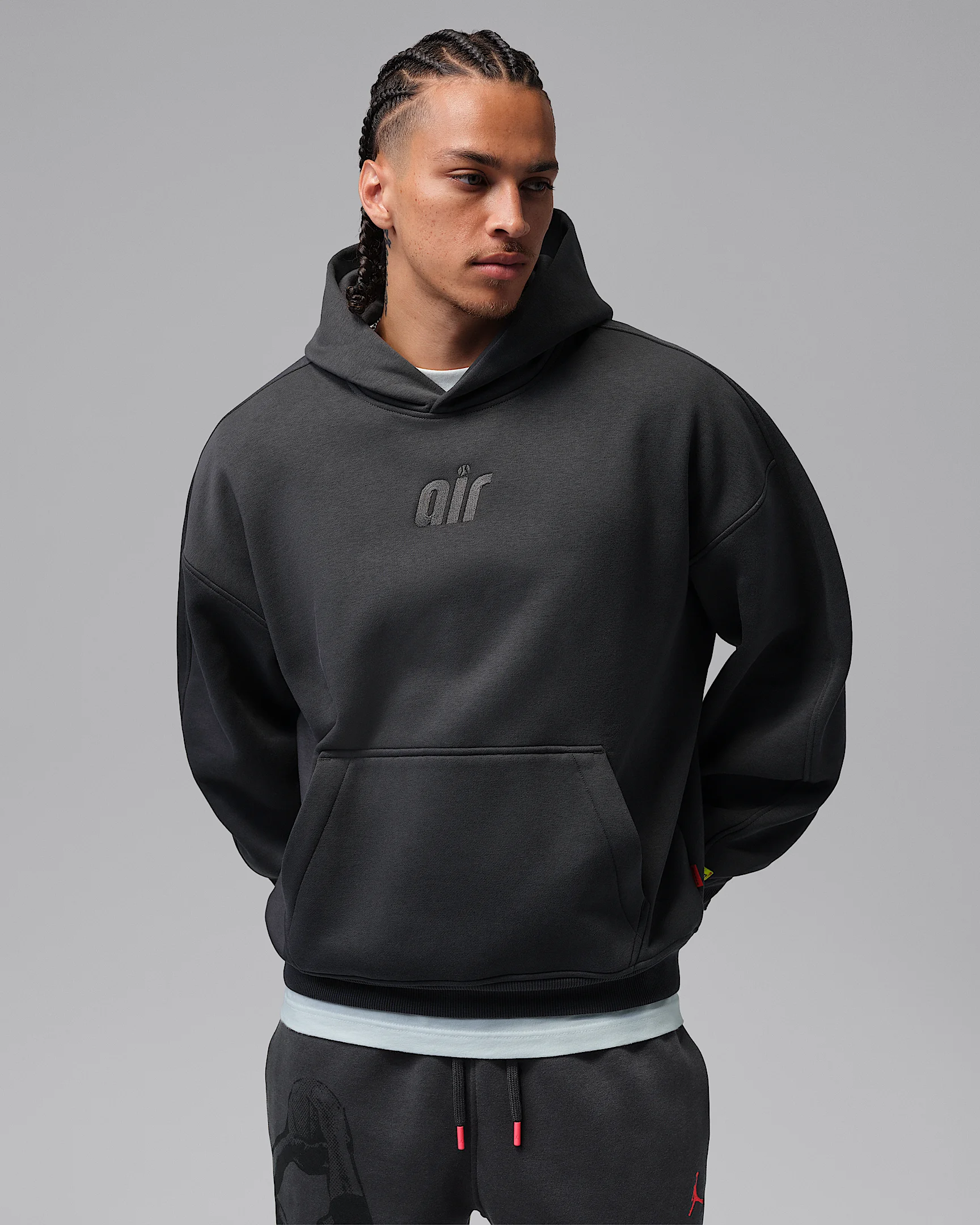 Jordan Brooklyn Fleece Men's Oversized Pullover Hoodie - 1