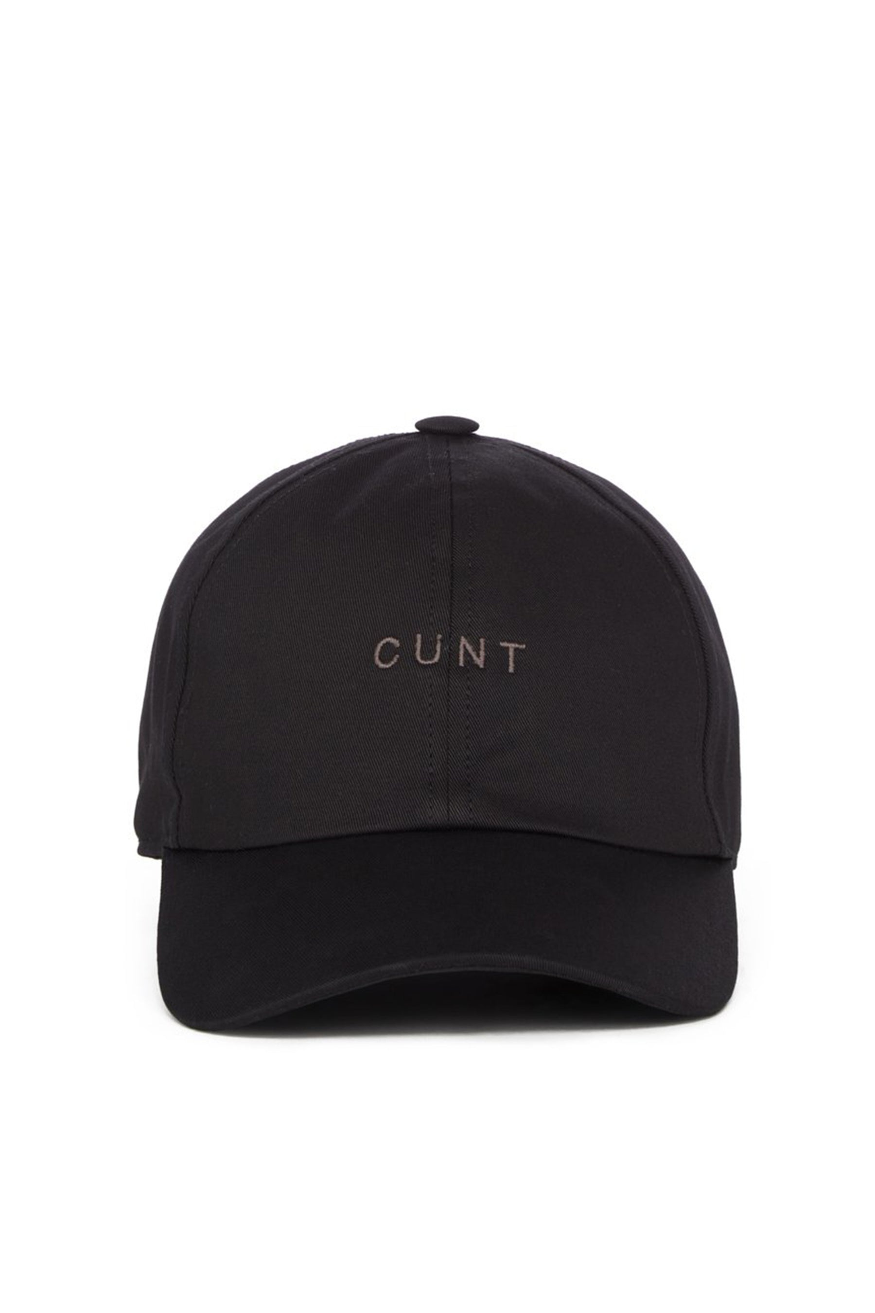 Rick Owens BASEBALL CAP -CUNT- / BLK | REVERSIBLE