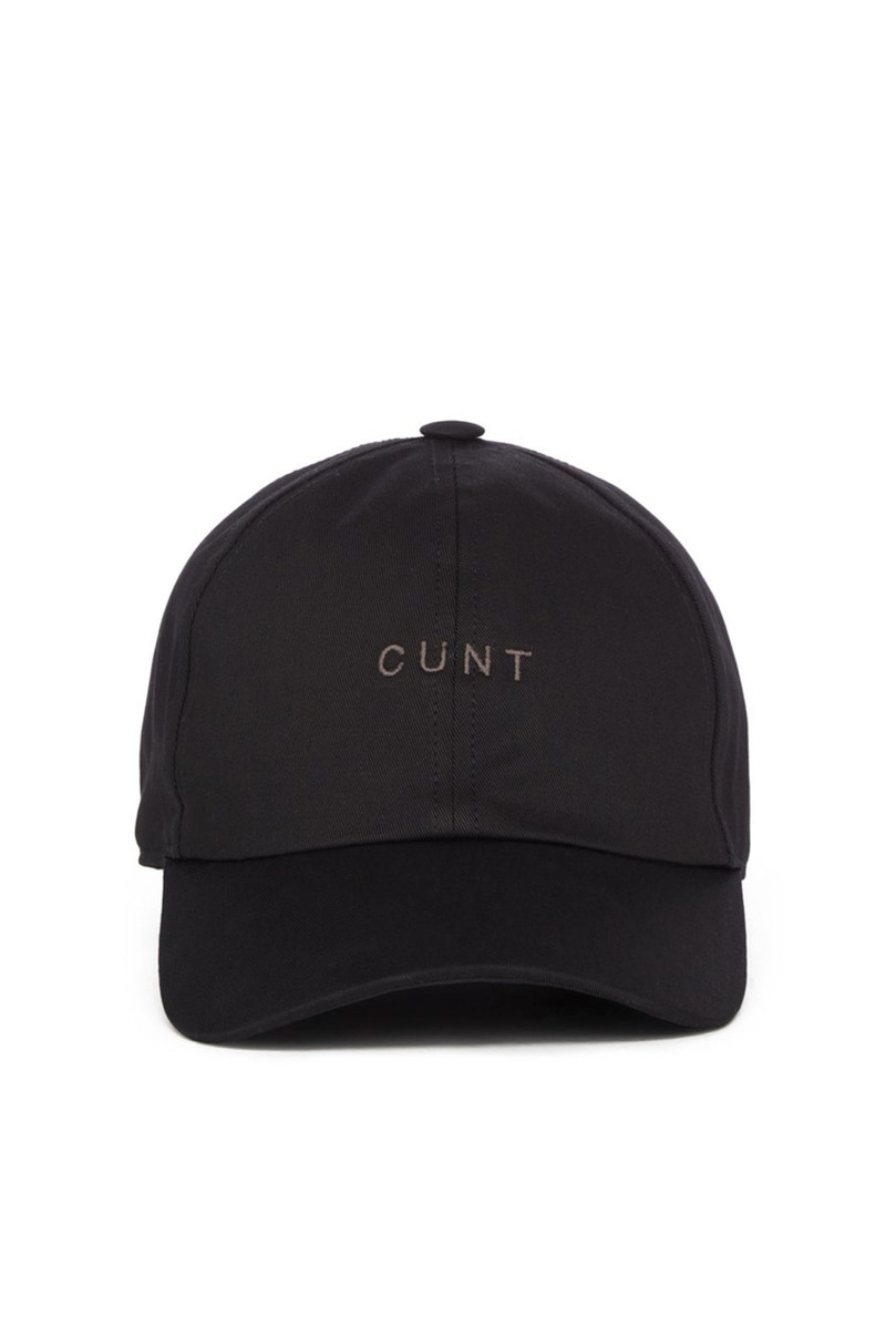 BASEBALL CAP -CUNT- / BLK 1