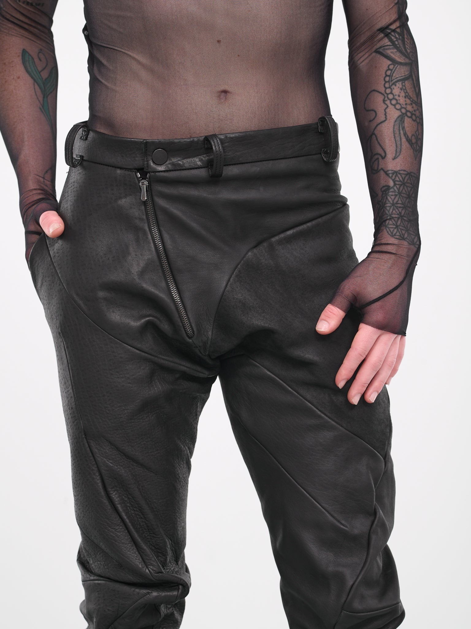 Distortion Fitted Long Pants - 5