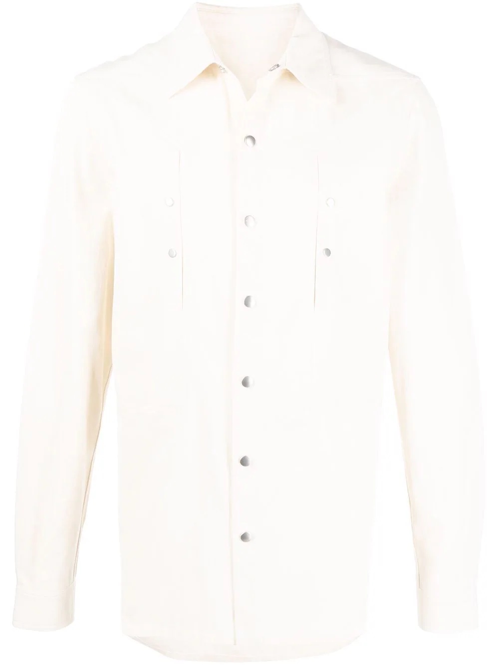 long-sleeve cotton shirt - 1