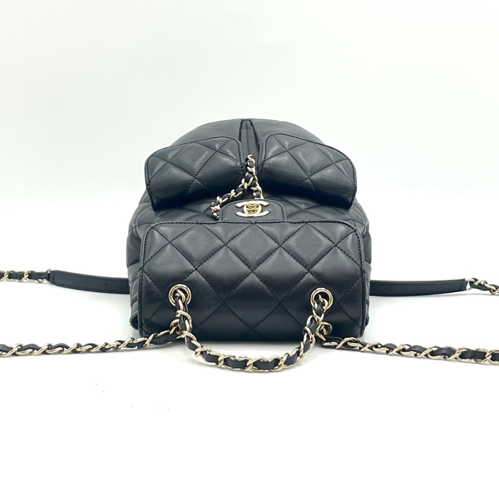 Chanel Caviar 2022 Season Two Pocket Backpack Small - 5
