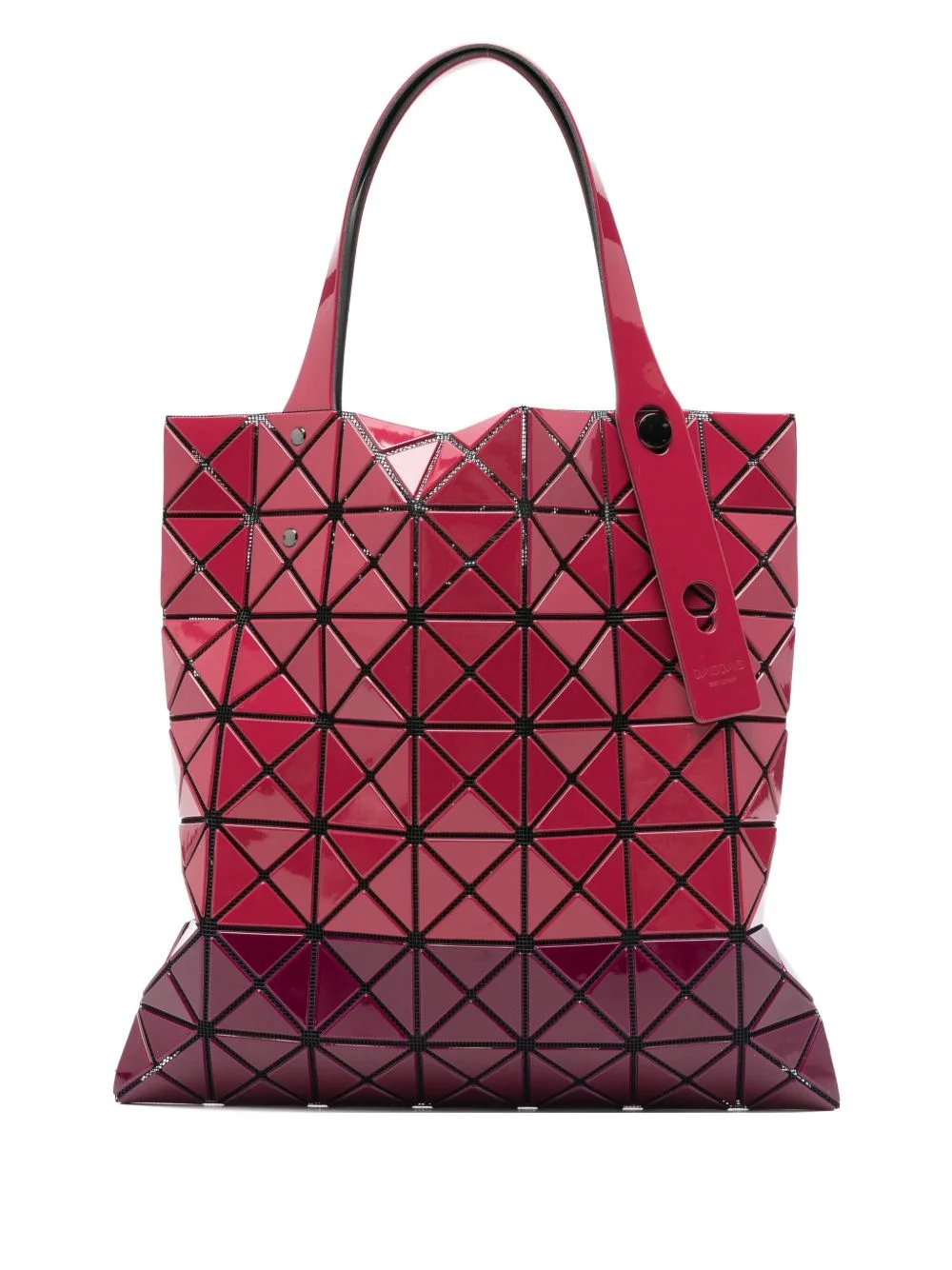 Prism geometric-pattern tote bag - 1