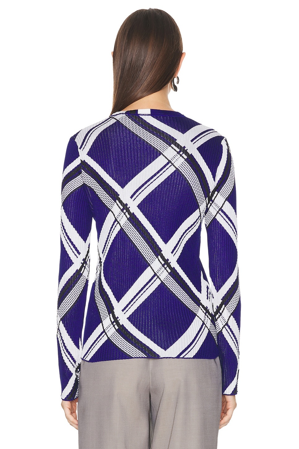 Rib Crew Neck Top - 3