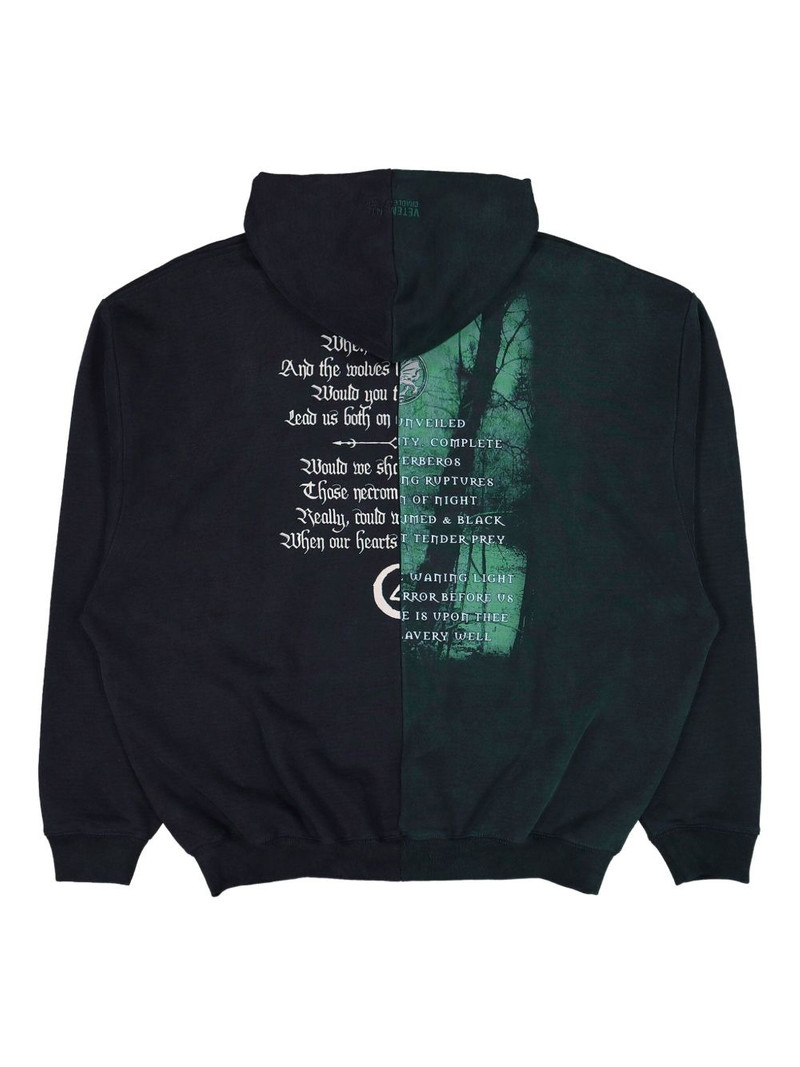 VETEMENTS graphic-print hoodie outlook