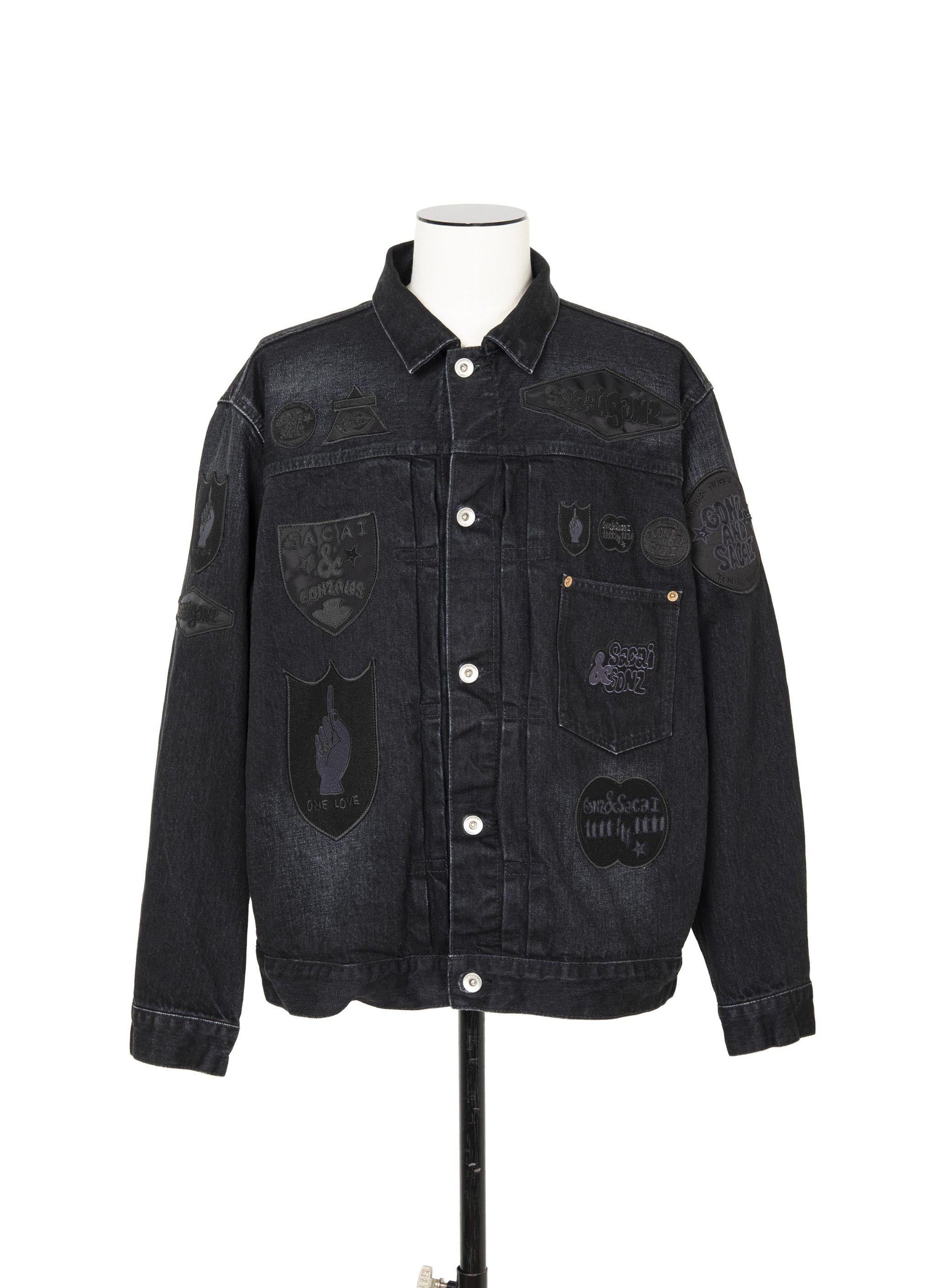 24AW Sacai × BEYONDEXX Denim 24-3521M sacai sacai Gonz BEYONDEXX Denim Jacket | club21 | REVERSIBLE
