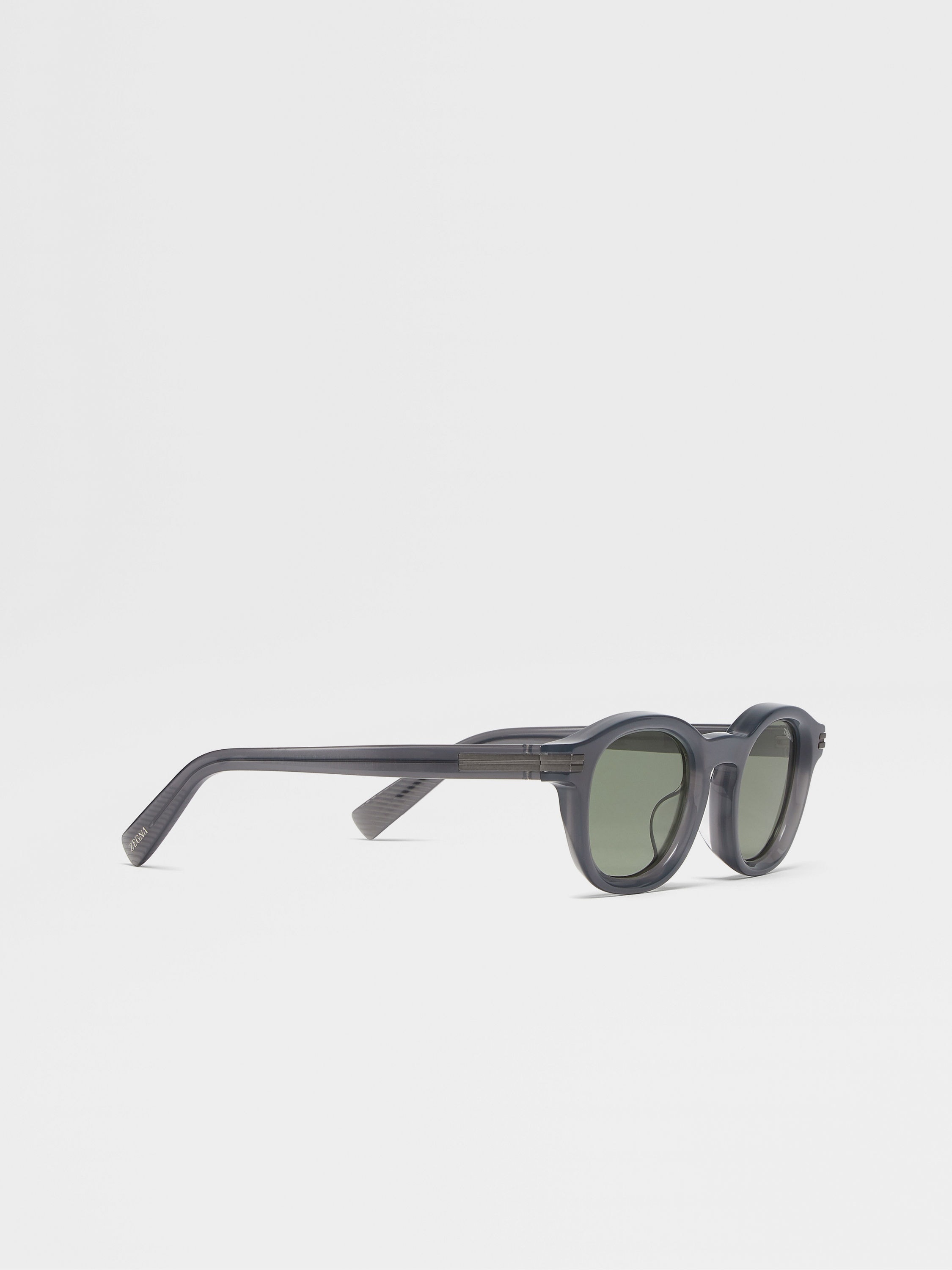 BLUE AURORA I ACETATE SUNGLASSES - 3