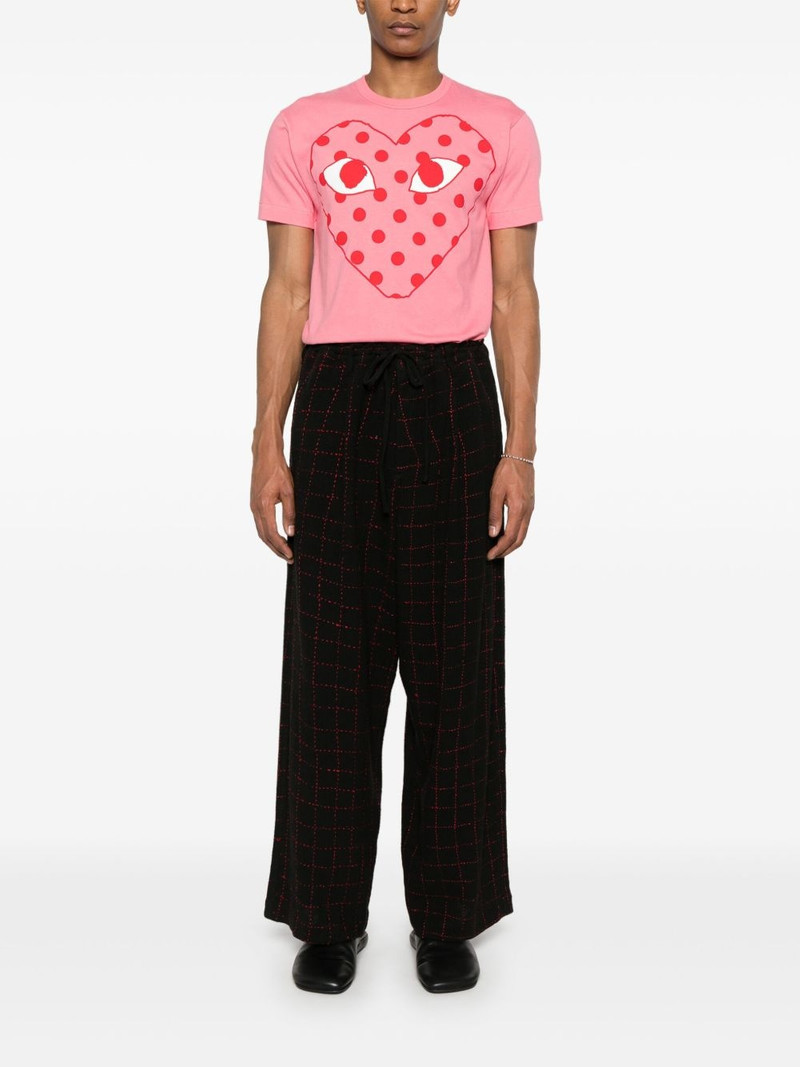 Comme des Garçons PLAY logo-print cotton T-shirt outlook