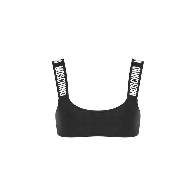 RUBBER LOGO BIKINI TOP 1