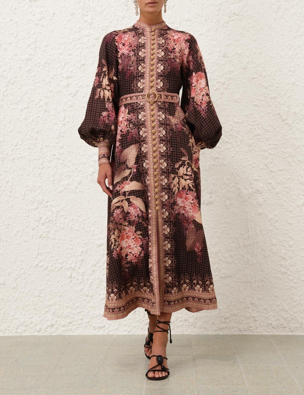 ILLUMINATE BUTTONED MIDI DRESS - 2