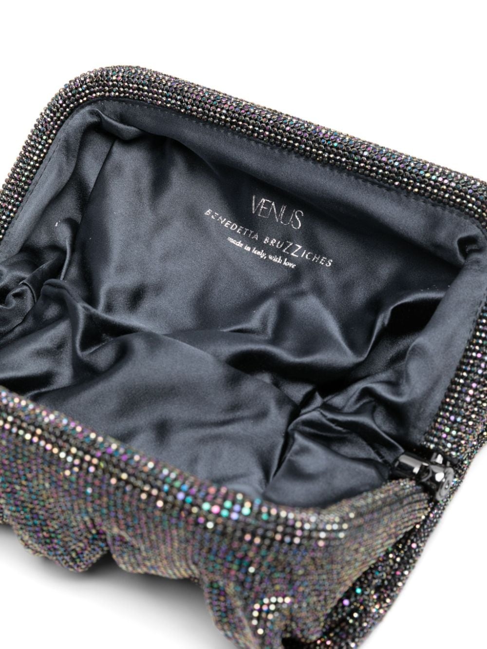 Venus La Grande rhinestone-embellished clutch bag - 5