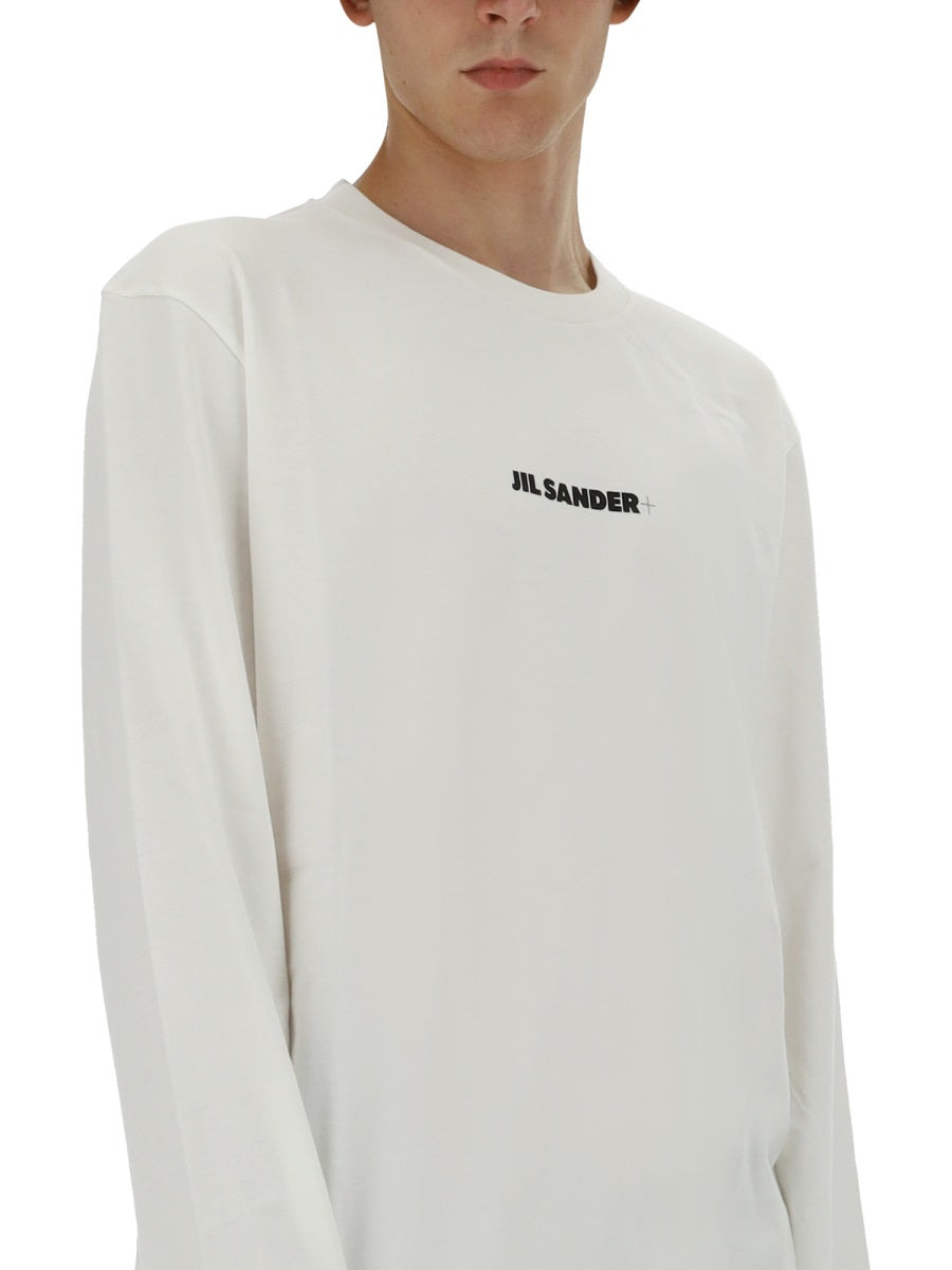 Jil Sander Men T-Shirt With Logo - 4