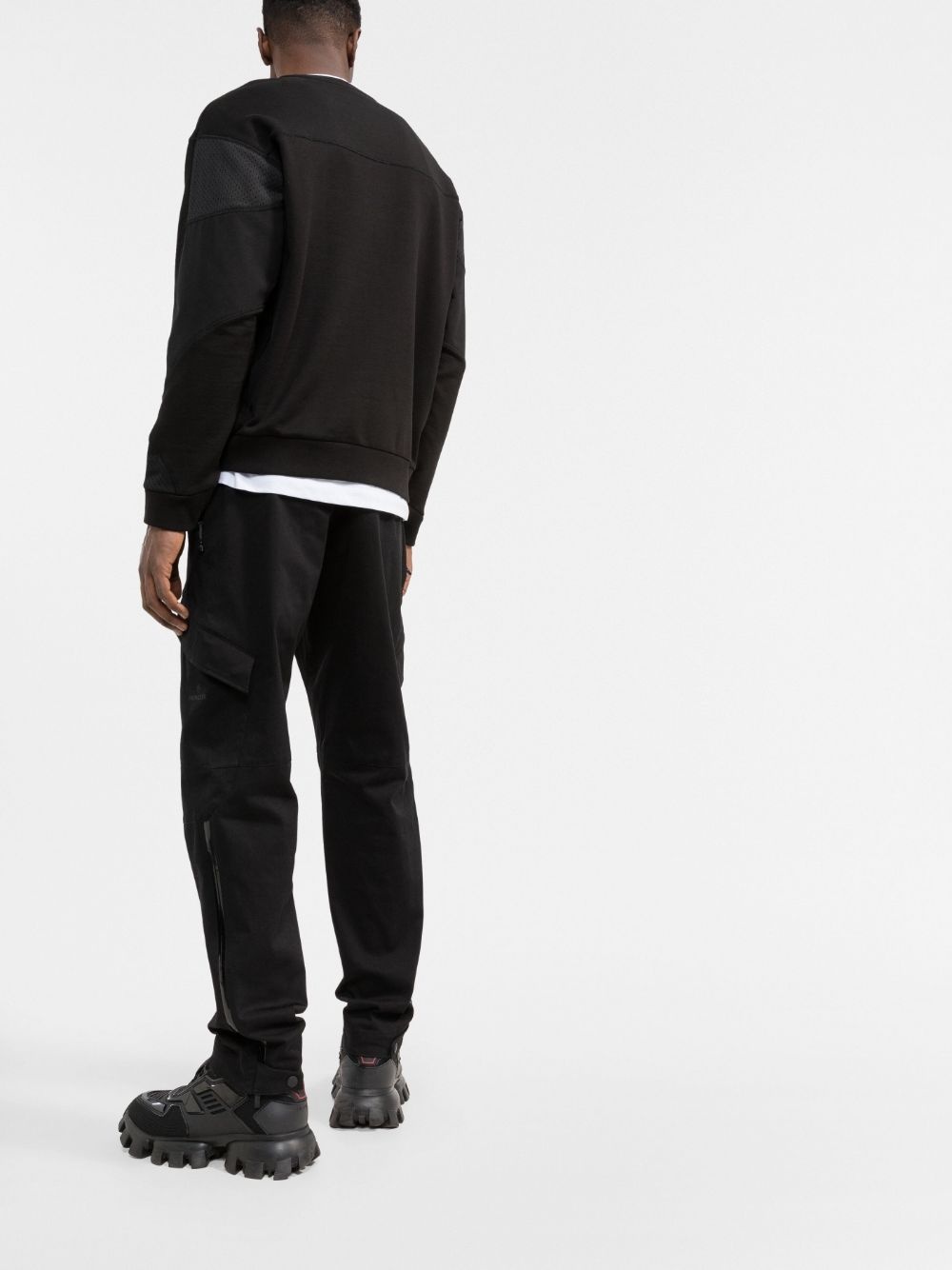 logo-print cargo trousers - 4