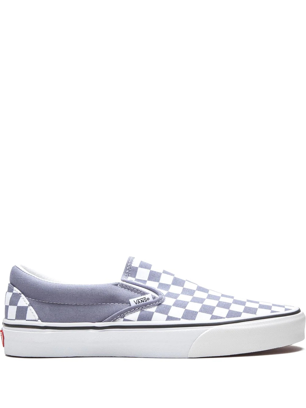 checkerboard slip-on sneakers - 1