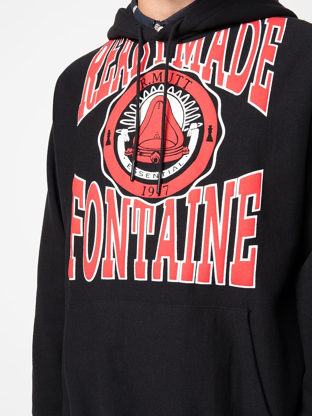 logo-print pullover hoodie - 5