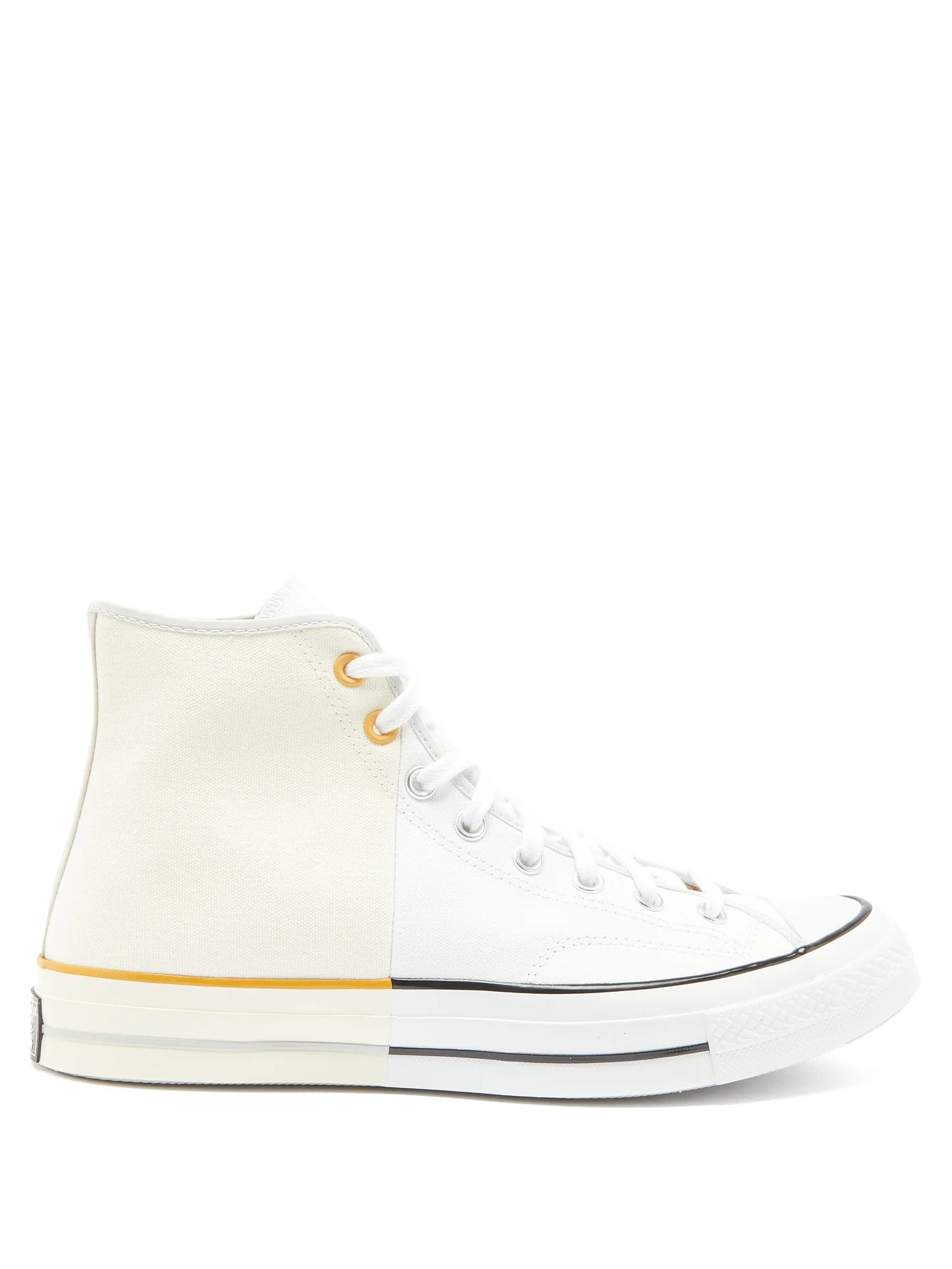 Chuck 70 two-tone high-top canvas trainers - 1