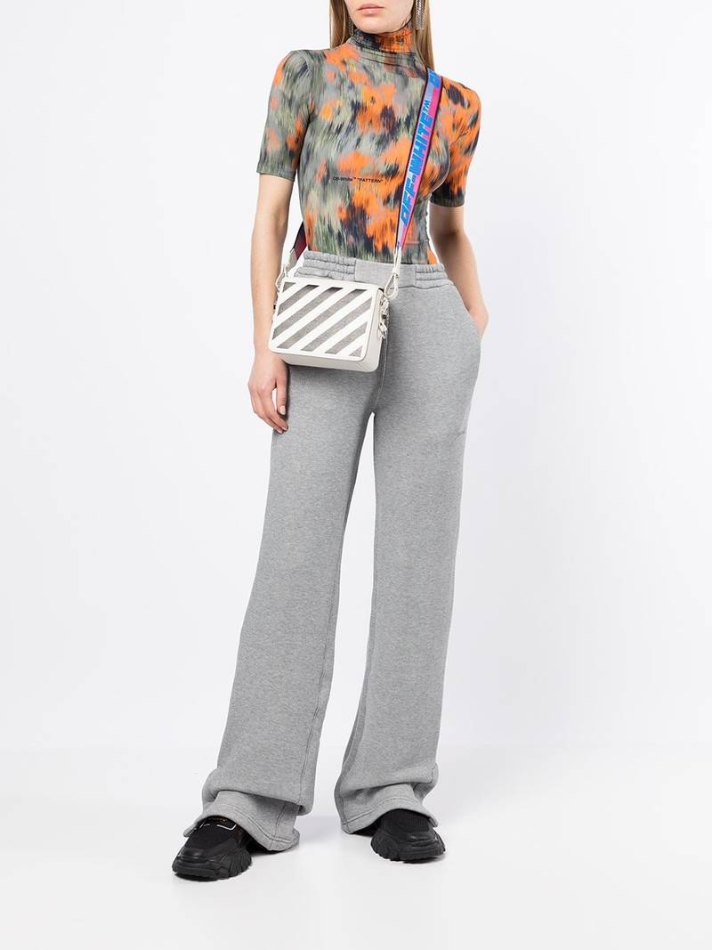 Off-White Diag flared trackpants outlook