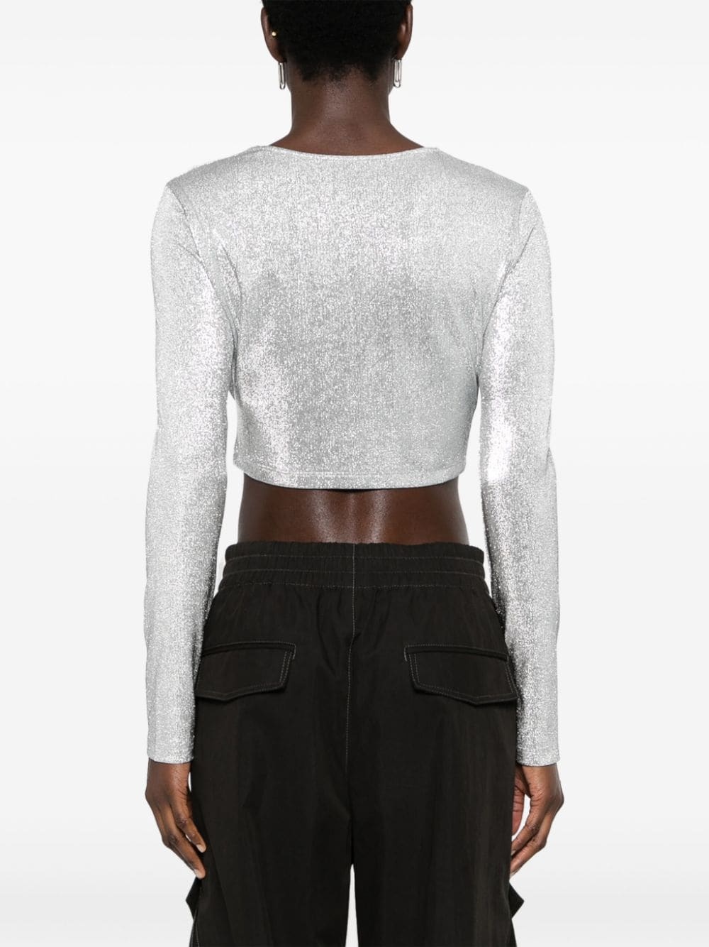 gem-logo cropped T-shirt - 4