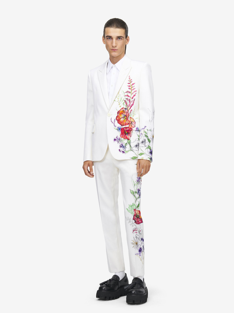 Meadow Floral Single-breasted Jacket 3