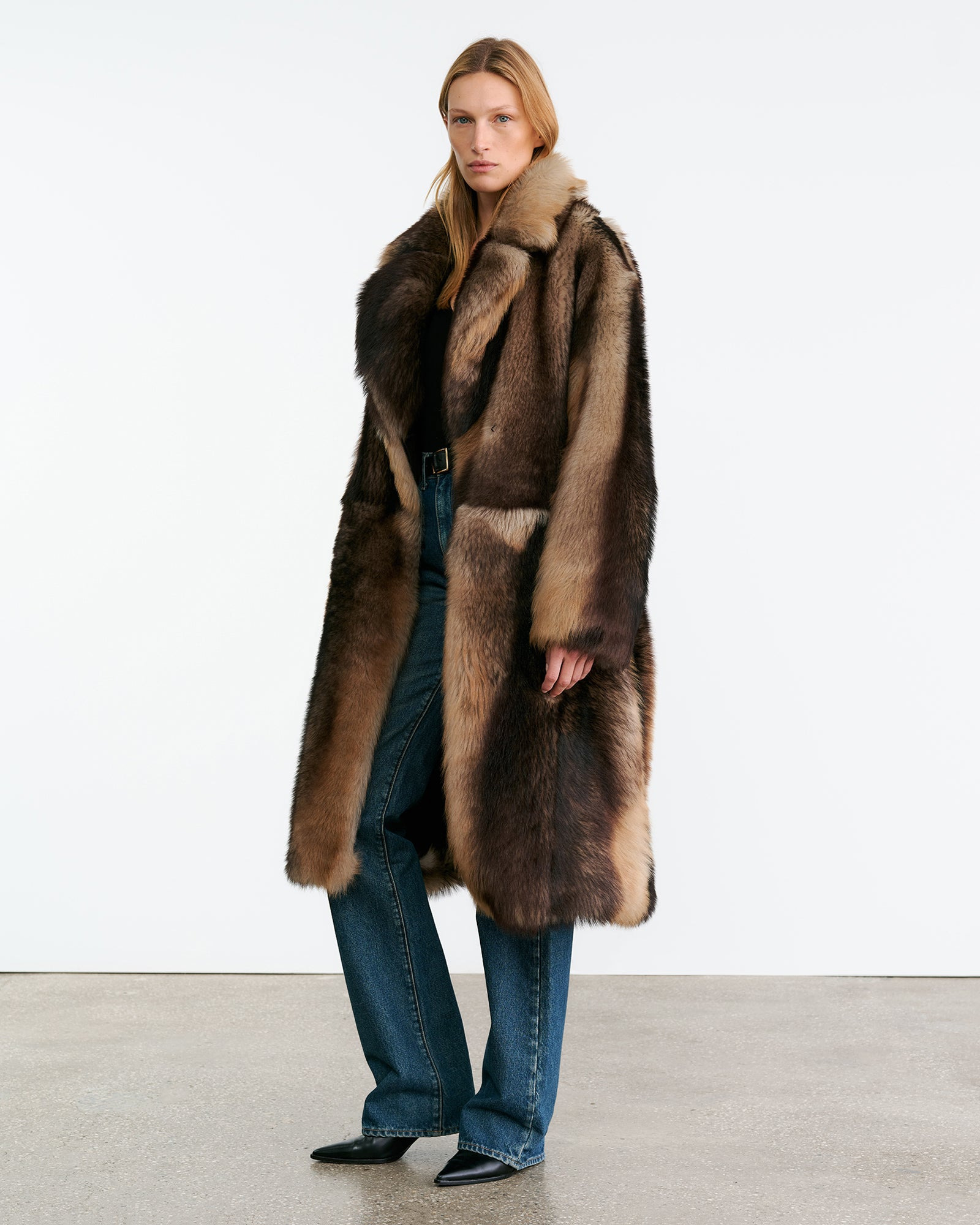 INGRID SHEARLING COAT - 5