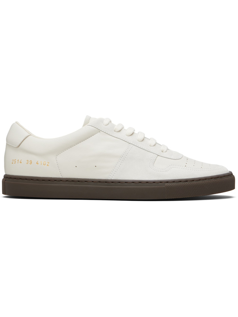 Off-White BBall Slim Gum Brown Sole Sneakers 1