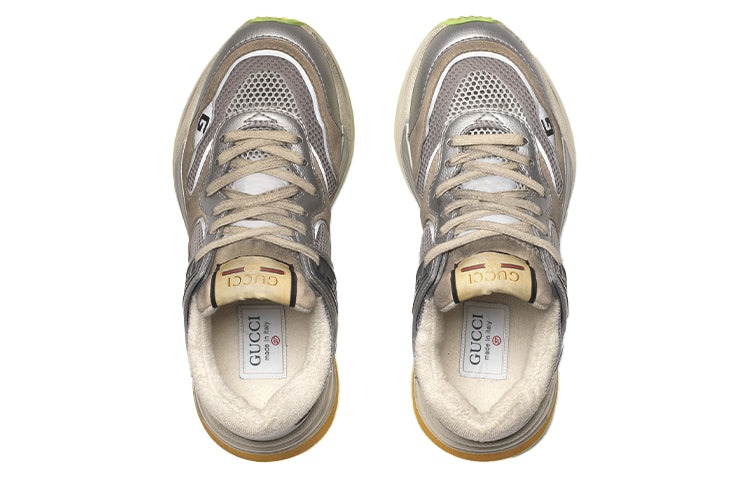 (WMNS) Gucci Ultrapace 'Silver Metallic' 592882-HQK20-8166 - 5