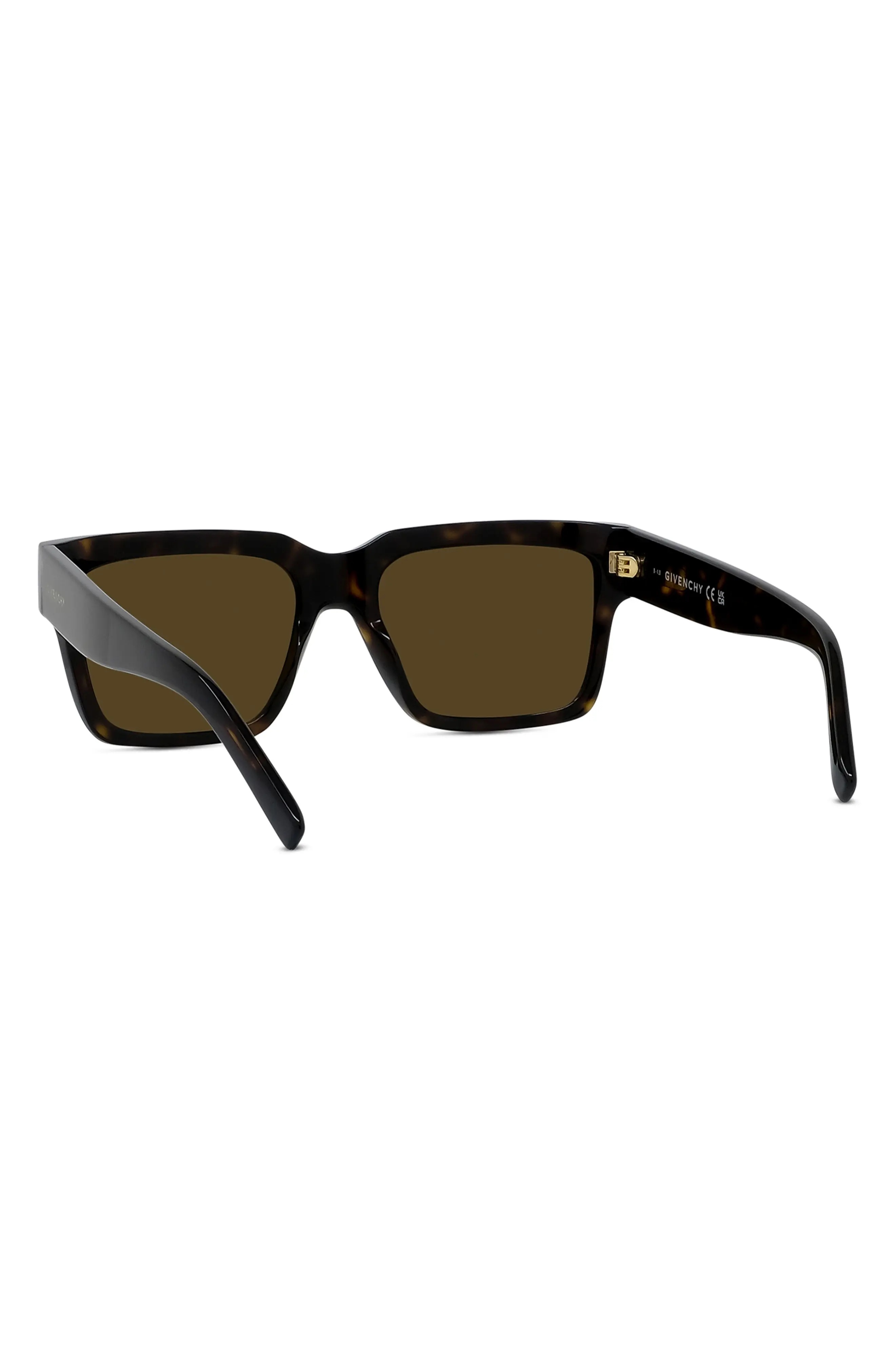 GV Day Square Sunglasses in Dark Havana /Roviex - 4