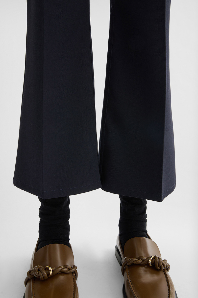 Wool Gabardine Tailored Trousers 5